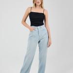 Classic-Straight Light Washed Denim