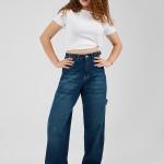 Baggy-Fit Navy Blue Denim