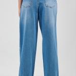 Long-Leg Mid Blue Denim