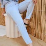 Mom-Fit Sky Blue Denim