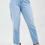 Mom-Fit Mid Blue Denim