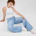 Long-Leg Light Blue Denim