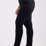 Skinny Plus-Sized Black Gabardine