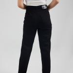 Mom-Fit Black Gabardine