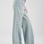 Wide-Leg Vintage Blue Denim