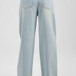 Wide-Leg Vintage Blue Denim