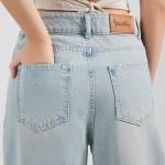 Wide-Leg Vintage Blue Denim