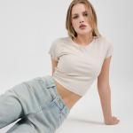 Wide-Leg Vintage Blue Denim