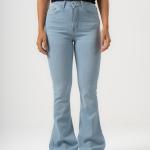Flare Sky Blue Denim