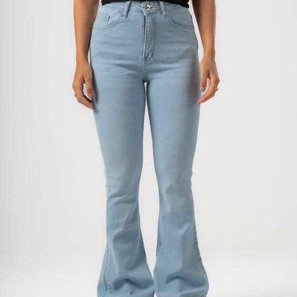 Flare Sky Blue Denim