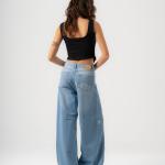 Wide-Loose Light Denim