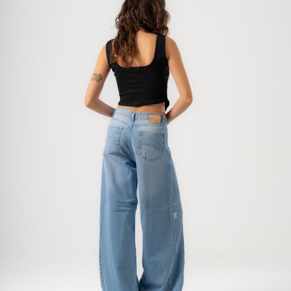 Wide-Loose Light Denim