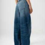 Baggy-Fit Faded Dark Blue