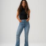 Boot-Cut Light Blue Denim