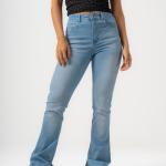 Boot-Cut Light Blue Denim