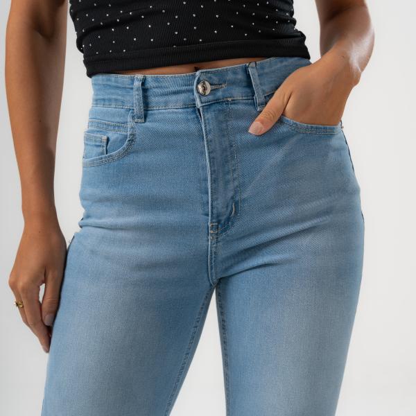 Boot-Cut Light Blue Denim